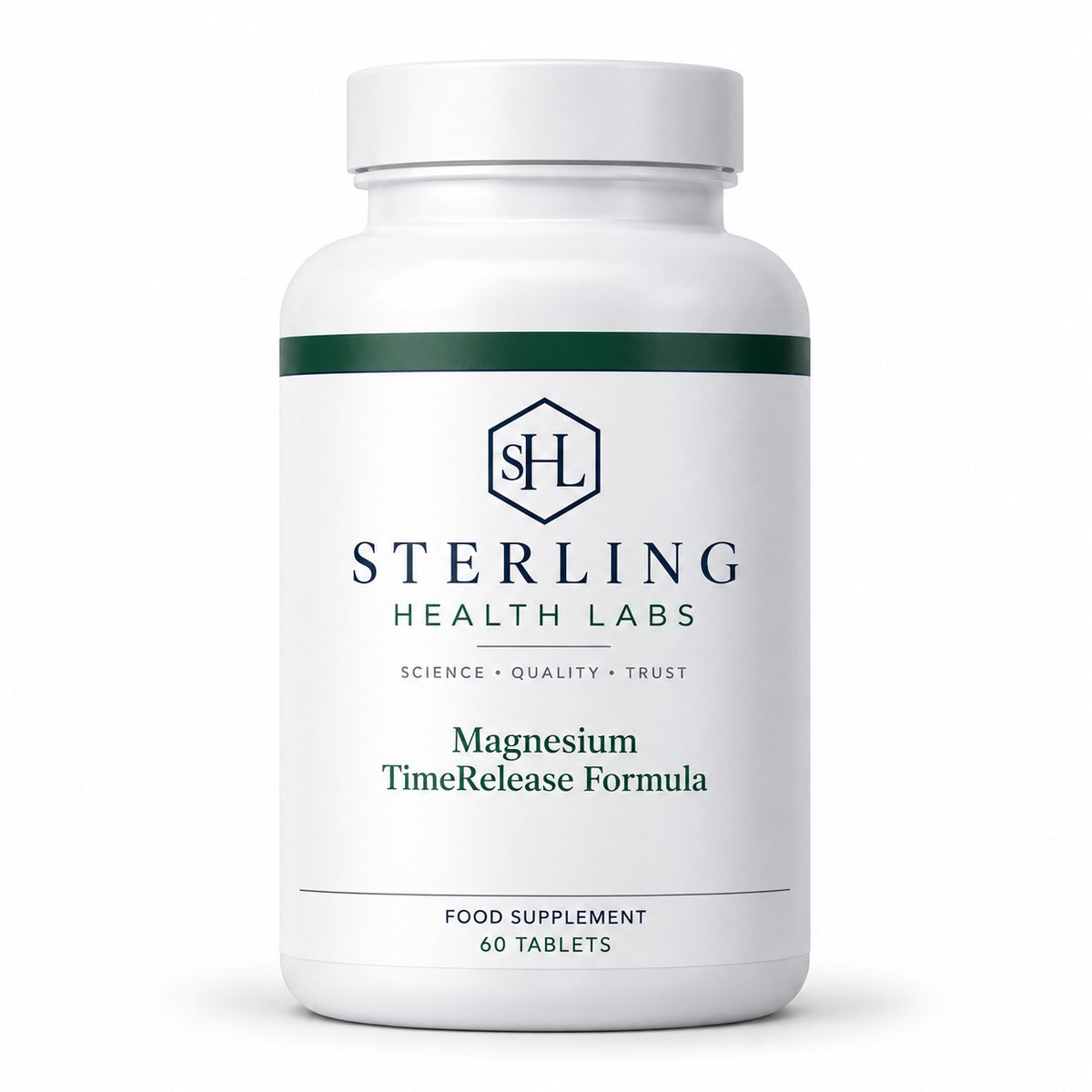 Sterling Health Labs Magnesium TimeRelease Formula, 60 tablets